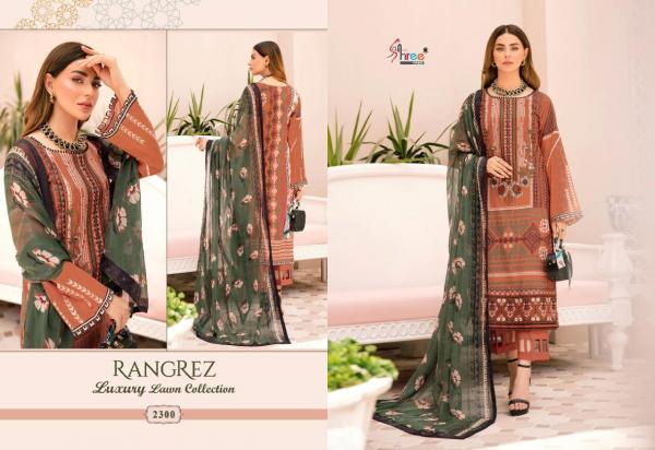 Shree Rangrez Luxury Lawn cotton Designer Pakistani Salwar suit 